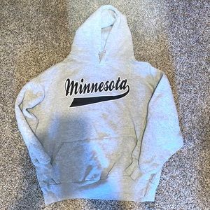grey minnesota life sweatshirt
